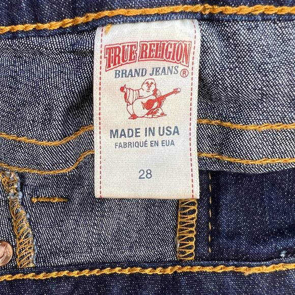 True Religion Jeans Women's 28 (6) Blue Hi-Rise Legging Ankle Skinny Preppy - Picture 8 of 14